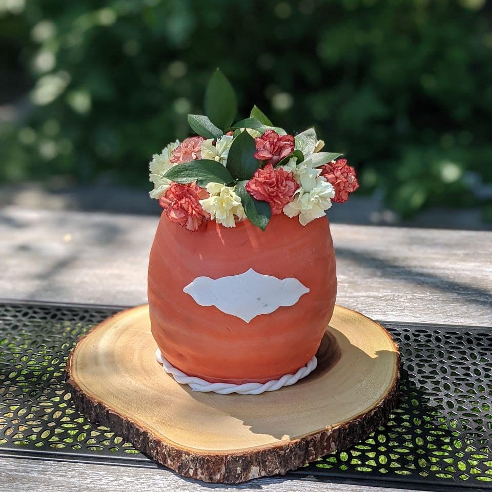 Flower Fondant Cake